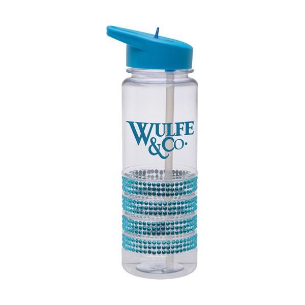25 oz Aqua Dazzle Water Bottle