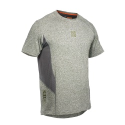 5.11 RECON Performance Top - This premium 5.11 Tee is crafted from a specialized polyester and spandex blend that provides maximum form-fitting maneuverability and lasting comfort. Our premium quality graphical enhancements offer added style  and remain bright and true  wash after wash.