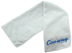 Chill Out Towel - This 12" x 36" cooling and drying towel is the perfect size, made to wrap around your neck and keeps you cool during a round of golf, workout, fishing or any activity.