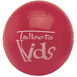 Mini Vinyl Soccer Ball - Soft, reinflatable 4" mini vinyl soccer ball. 
