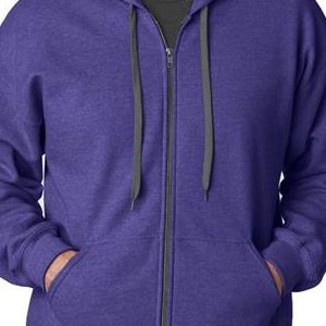  18700 Gildan Adult Heavy BlendVintage Classic Full-Zip Hooded Sweatshirt 