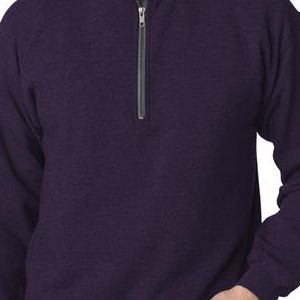  18800 Gildan Adult Heavy BlendVintage 1/4-Zip Cadet Collar Sweatshirt 