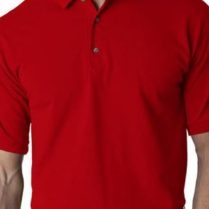 2800 Gildan Adult Ultra CottonTM Jersey Polo  - 2800-Red
