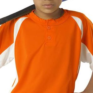  2938 Badger Youth Hook Placket Tee 