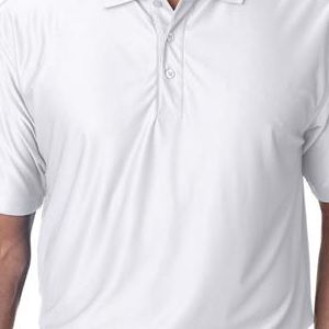 8415T UltraClub Men's Tall Cool & Dry Elite Performance Polo  - 8415T-White