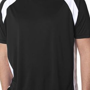   8421 UltraClub Adult Cool & Dry Sport Two-Tone Performance Tee 