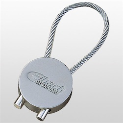 Custom Die Struck Key Tag - Sizes range from 1-1/4", 1-1/2", 1-3/4", and 2"