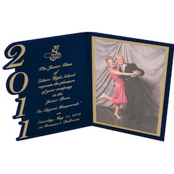 Laser Cut Year Book Frame - Available in 3.5"x5", 4"x6", and 5"x7" Photo Sizes