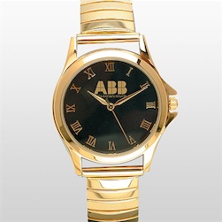 Gold Watch with Expansion Band