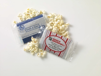 Popcorn Bags - Ever notice how the smell of freshly popped popcorn gets everyone's attention?
