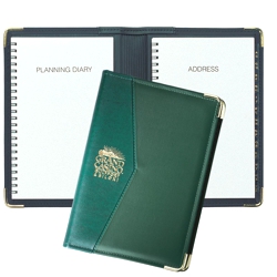 Microline Planner/Address Book - Made in USA Union Bug Available