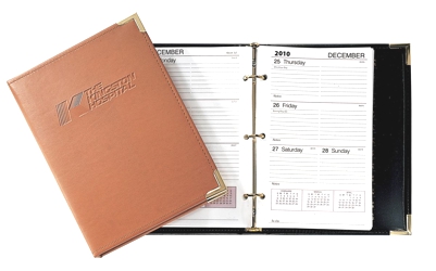 Stitched Binder Planner - Made in USA Union Bug Available