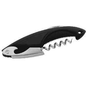 Napa Wine Opener - Sleek, soft-feel design features a sturdy corkscrew and durable lever