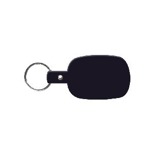 Round Rectangle Flexible Key-Tag - To suit business and promotional themes