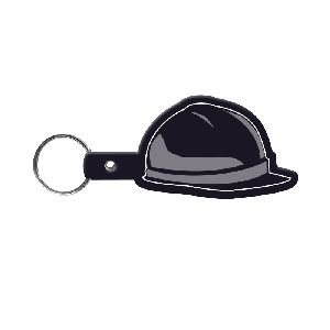 Hard Hat Flexible Key-Tag - To suit business and promotional themes