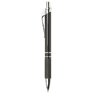 Barcelona Aluminum Pen - <ul>

<li>Retractable ballpoint pen</li>

<li>Anodized aluminum barrel with chrome ferrule, plunger & clip</li>

<li>Black medium point</li>

<li>High-Quality Glide-Write&#153;  Ink</li>

</ul>