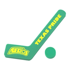 19 Foam Hockey Stick & Puck" - 