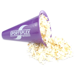 Megaphone With Popcorn Cap - 