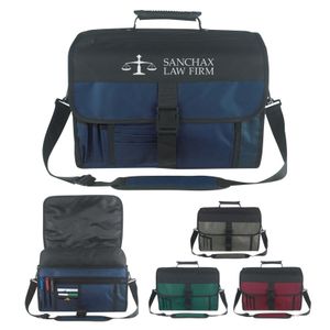 Expandable Deluxe Briefcase (Embroidered)