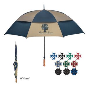 68" Arc Vented, Windproof Umbrella
