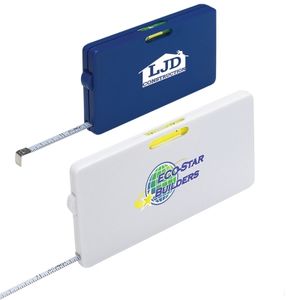 Rectangular Tape Measure With Level