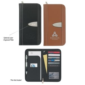 Eclipse Bonded Leather Travel Wallet