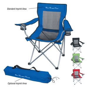 Mesh Folding Chair With Carrying Bag (Transfer)