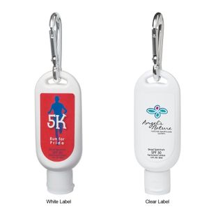 1.5 Oz. SPF 30 Sunscreen With Carabiner