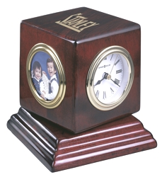 Reuben - Weather/picture frame tabletop clock