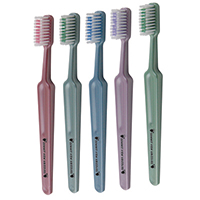 Concept Classic - Adult size toothbrush with soft bristles. Matching body and inner bristles.