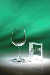 Abella Wine Glass Coaster