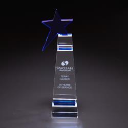 Blue Star - Optically Perfect Award Stars
