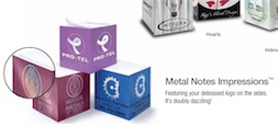 Metal Notes Impressions(4 Color Process) - Metal Notes Impressions 8 luminous "metal" effects With a 4 Color Process Imprint