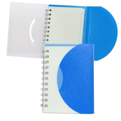"Ladera" Pocket Spiral Recycled Notebook  - "Ladera" Pocket Spiral Recycled Notebook 