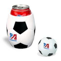 Soccer Ball In Can Holder Combo