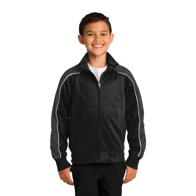 Sport-Tek 174  Youth Piped Tricot Track Jacket. YST92 - 