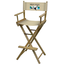Director Chair Bar Height (Full-Color Thermal Imprint) - 
