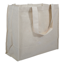 11 oz. Recycled Cotton Totes 16"w x 8"d x 16"h (Unimprinted) - 