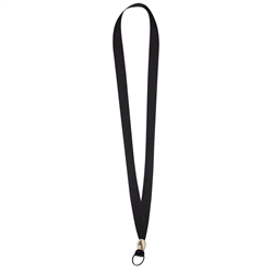5/8" Lanyard with Split Ring and Bead (Blank) - 