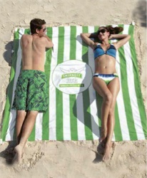 Beach Blanket Tote (TM) - Combination beach blanket / tote bag.