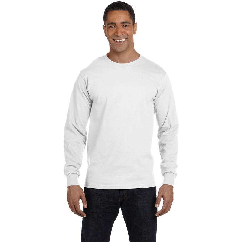 5.2 oz. ComfortSoft? Cotton Long-Sleeve T-Shirt