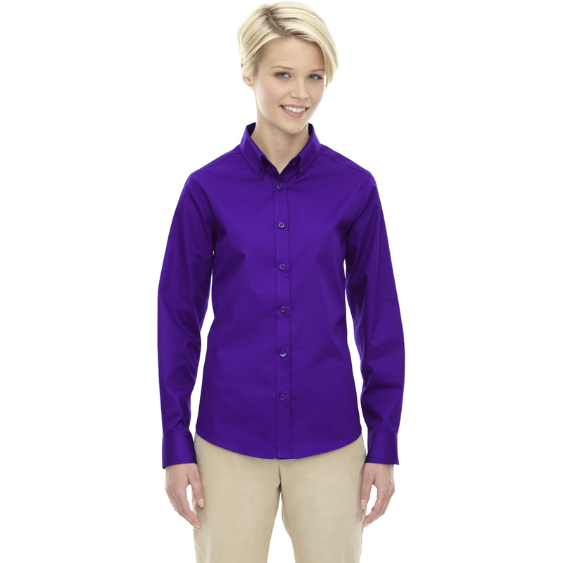 Ash City Ladies' Operate Long-Sleeve Twill Shirt. 78193
