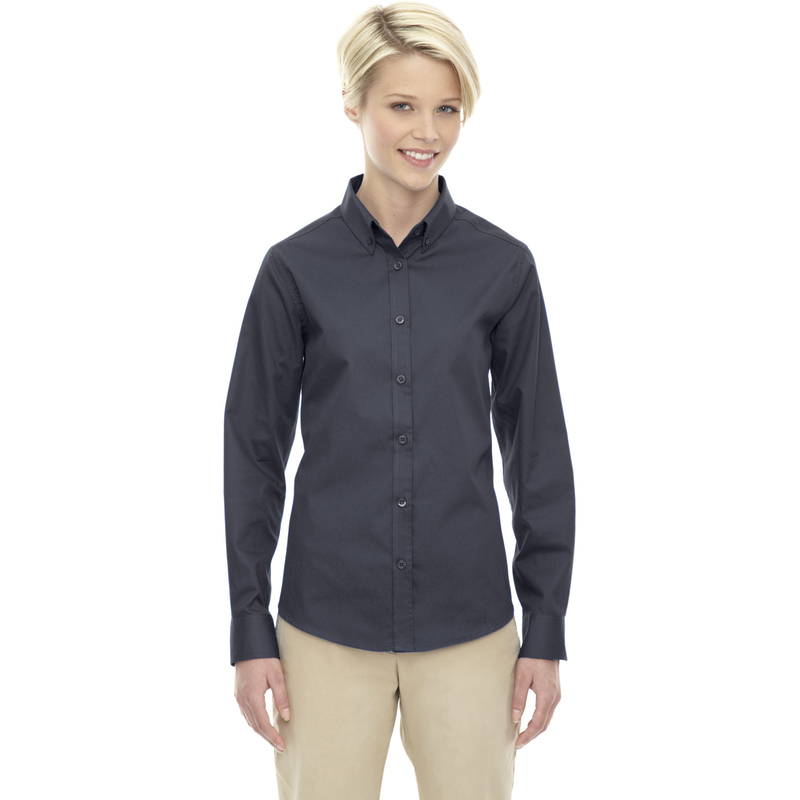 Ash City Ladies' Operate Long-Sleeve Twill Shirt. 78193