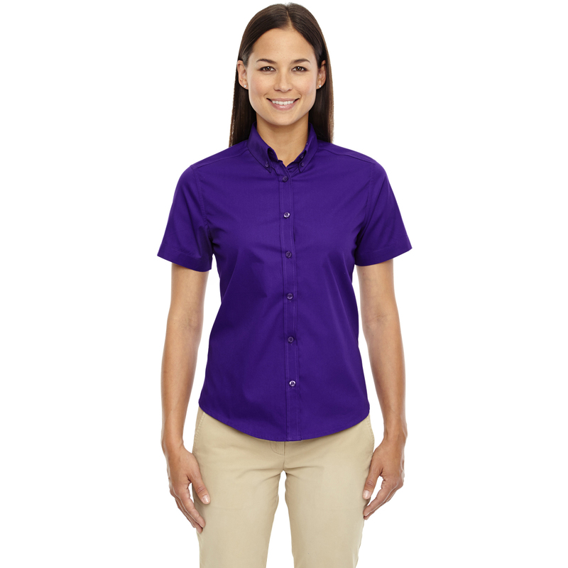 78194 - Ladies' Optimum Short-Sleeve Twill Shirt