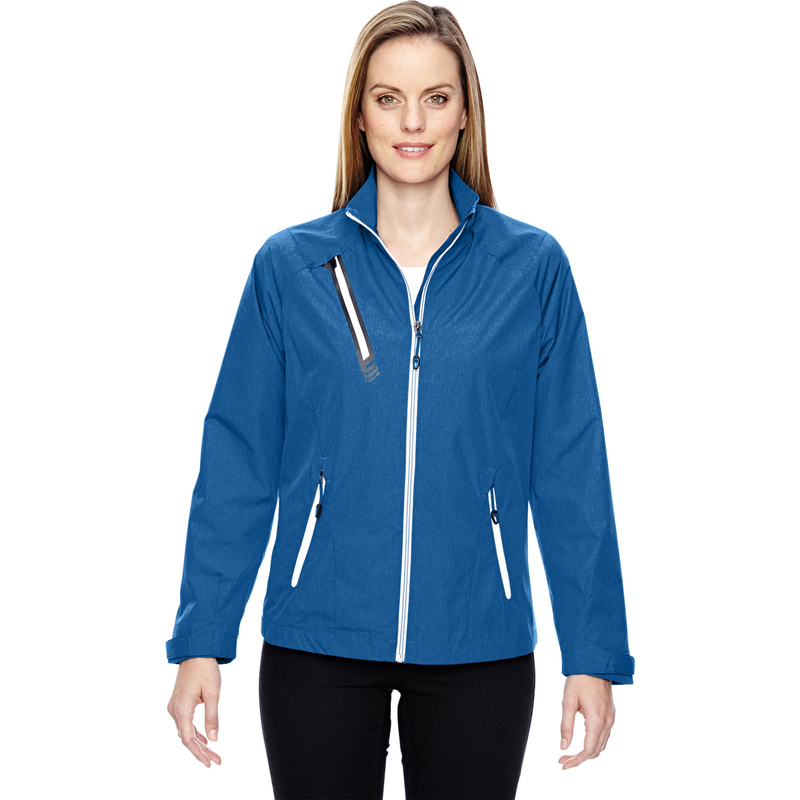 Ash City - North End Sport Red Ladies' Frequency Lightweight Mélange Jacket - 78694