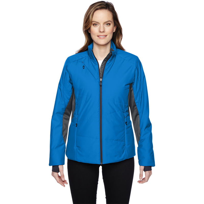 Ash City - North End Sport Red Ladies' Immerge Insulated Hybrid Jacket with Heat Reflect Technology - 78696