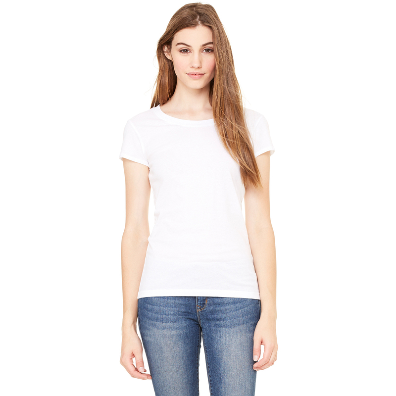 Ladies' Sheer Jersey Short-Sleeve T-Shirt
