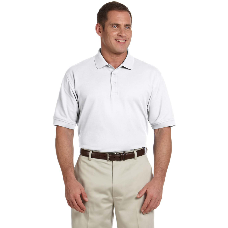 Men's Pima Pique Short-Sleeve Polo
