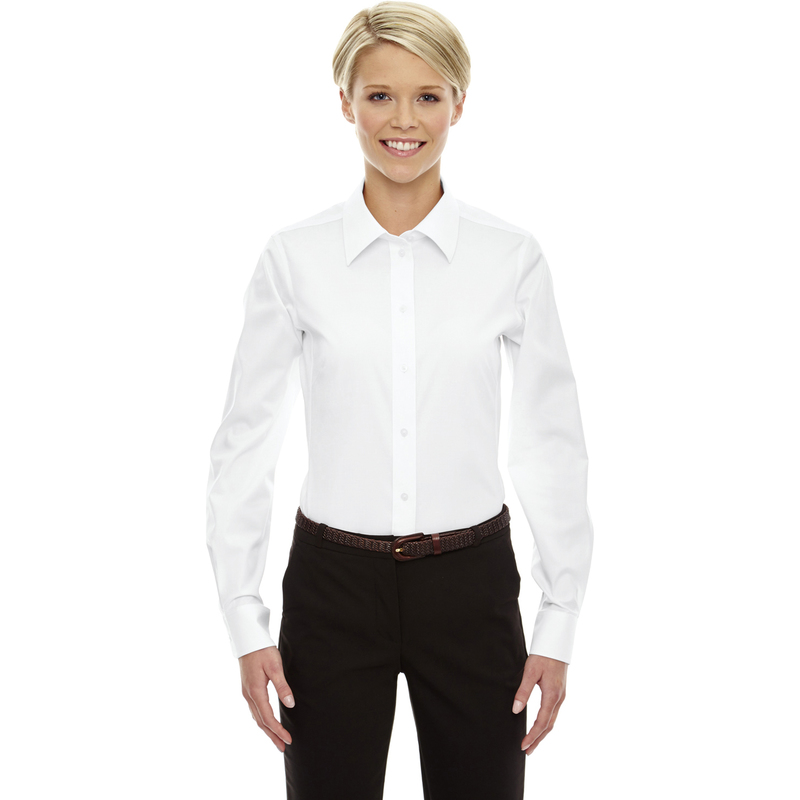 Ladies' Crown Collection Solid Stretch Twill