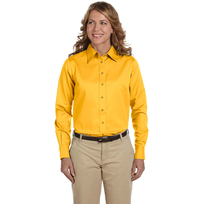 M500W - Ladies' Easy Blend Long-Sleeve Twill Shirt with Stain-Release
